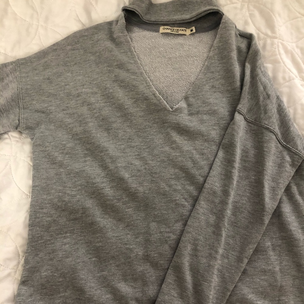 Deep V-Neck “Sweater”
